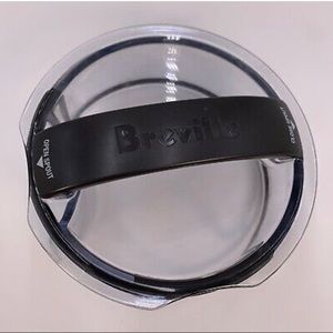 Breville Juice Fountain Cold Electric Juicer Silver BJE430SIL Pitcher Lid Cover